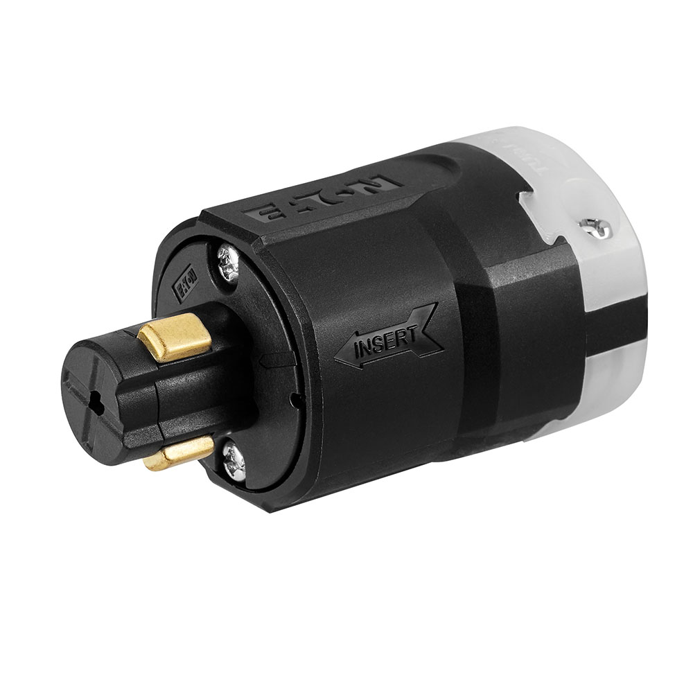 Plug Powerlock 20A 125V 3P3W Nylon GY 4747434