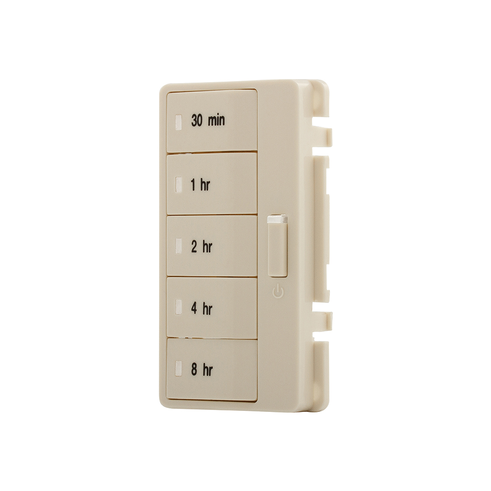 Eaton hour timer color change kit 4, Aspire hour timer (30, 1, 2, 4, 8), Light almond