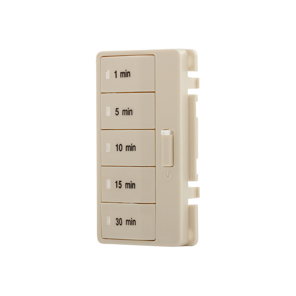 Eaton minute timer color change kit 3, Aspire minute timer (5, 15, 30, 45, 60), Light almond