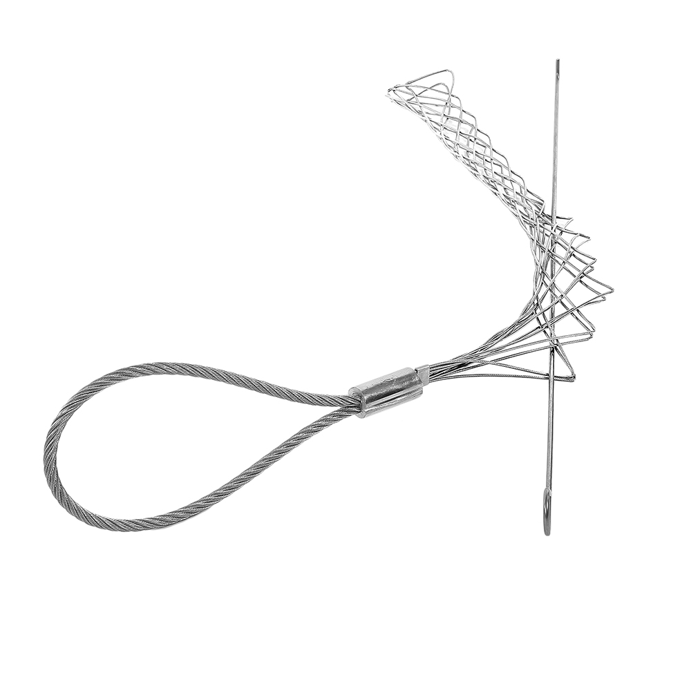 Eaton pulling grip, Standard Length, Offset Eye, Single weave, Split rod, 4100 lbs break, 1.00-1.24