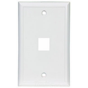 Wallplate 1 Port Modular MidSize LA 4654831
