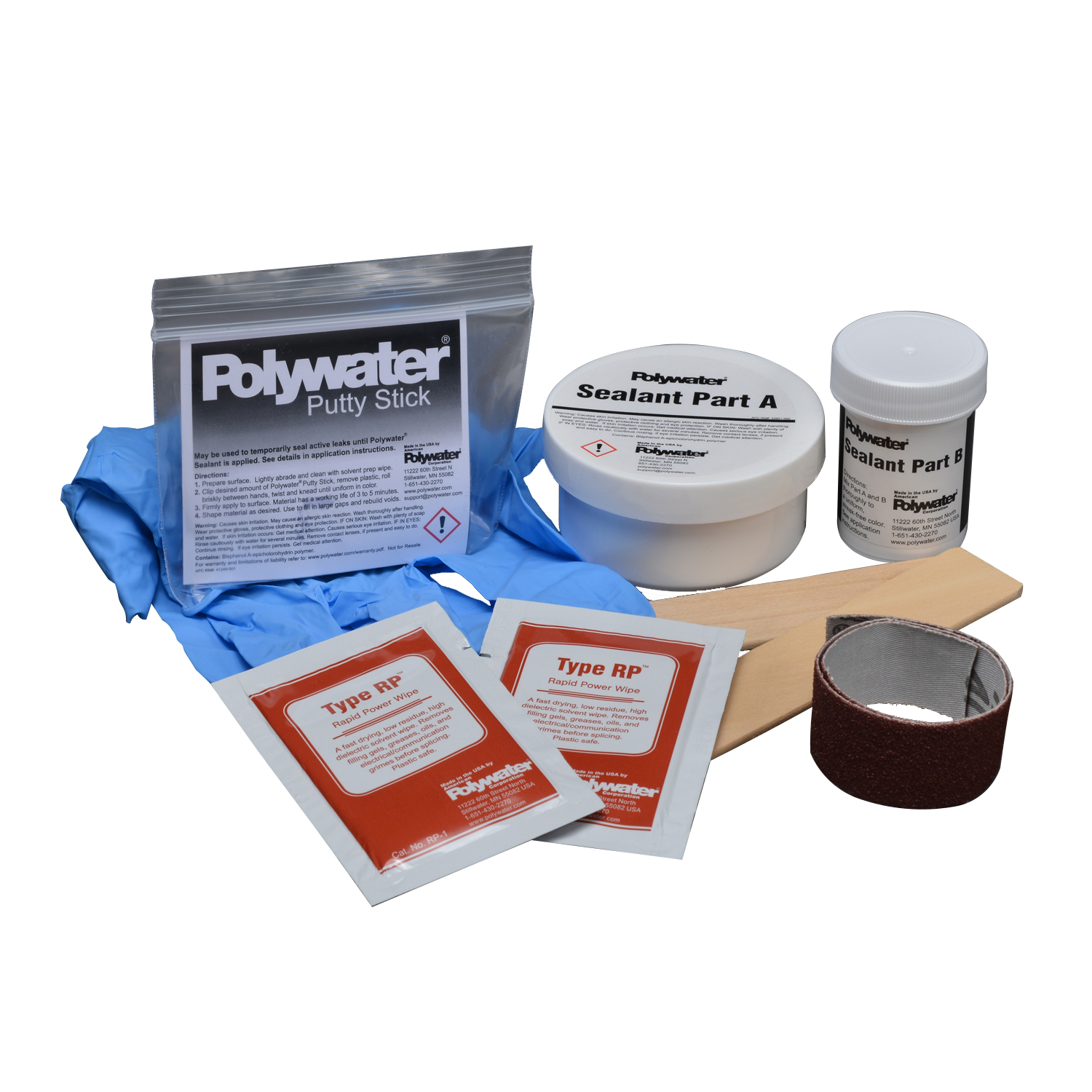 Product image for American Polywater EP-KITB12 PowerPatch® Leak Rep