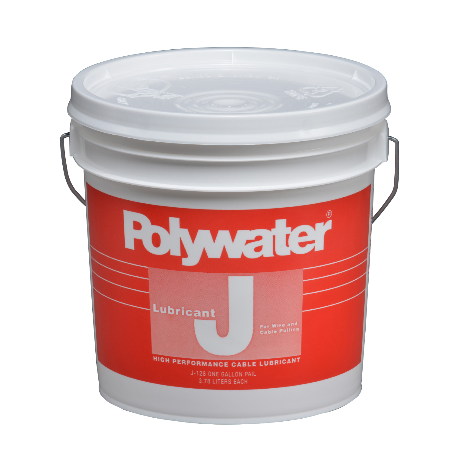 Product image for American Polywater J-128 1 Gallon Pail 7.5 to 9 pH Cable Lubricant