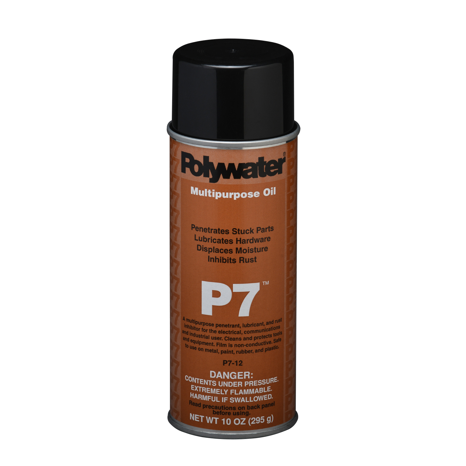 Product image for American Polywater P7-12 16 oz Aerosol Can Multi-Purpose Penetrating Oil