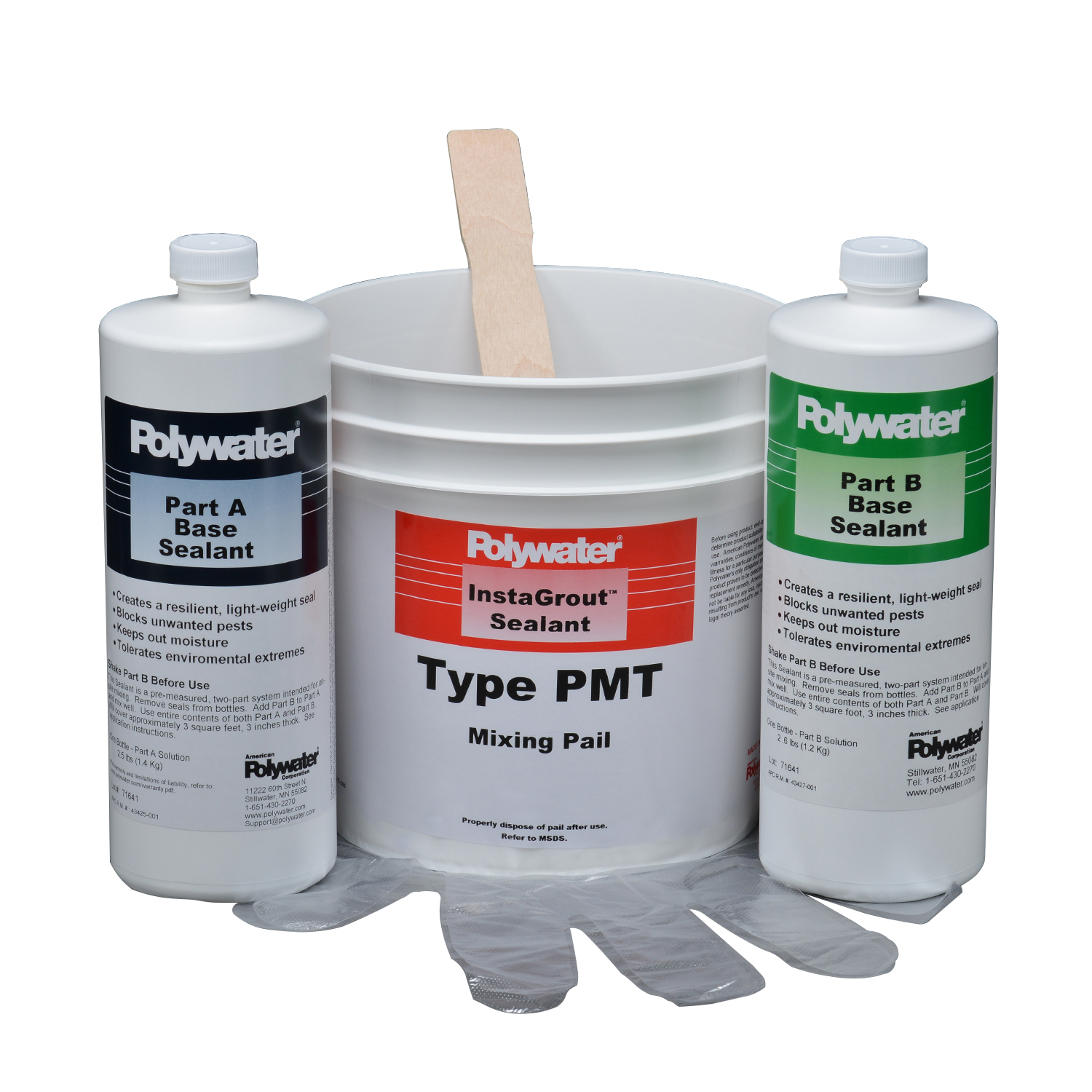 Product image for PWTR PMT-3 InstaGrout™ Sealant Barr
