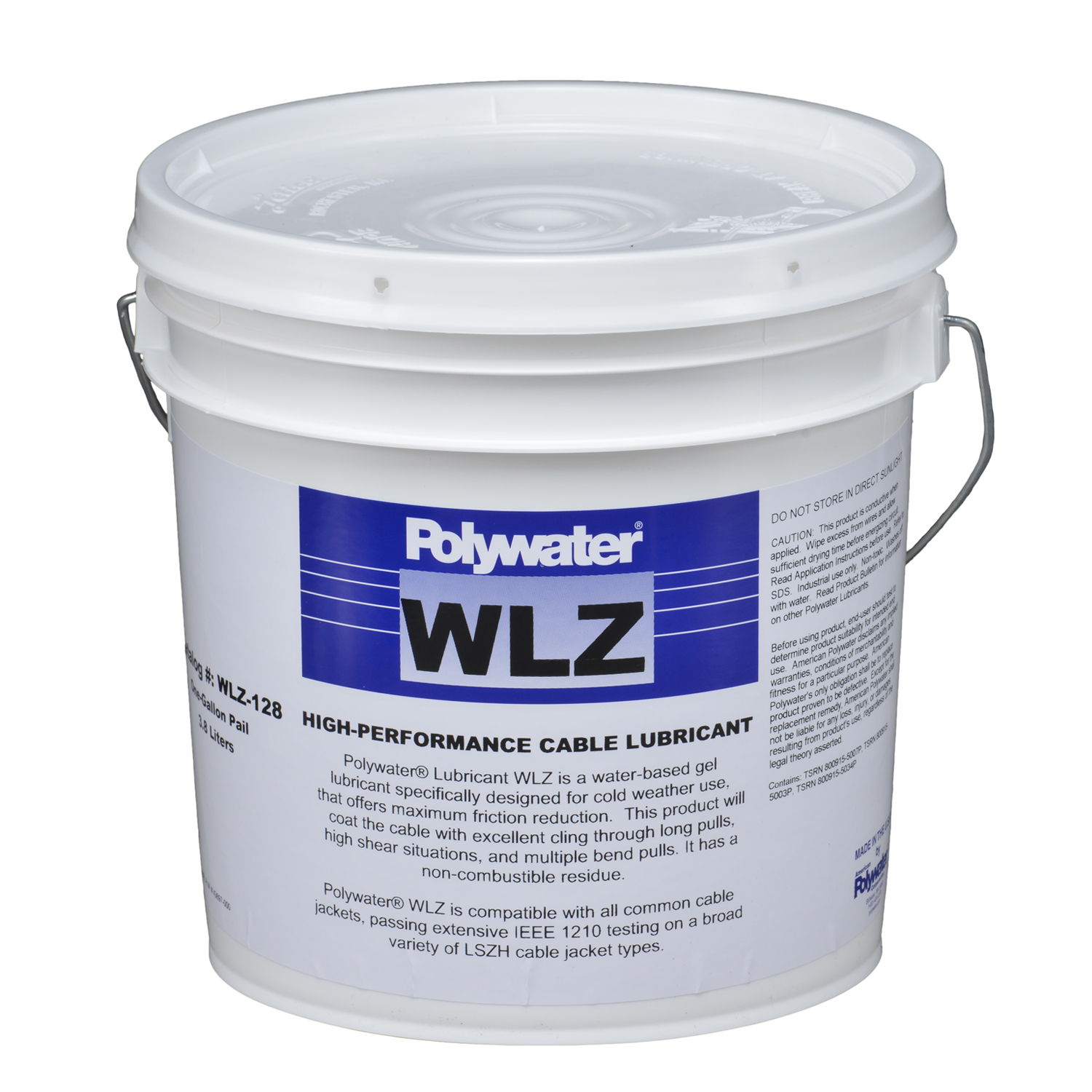 Product image for American Polywater WLZ-128 Gal Polywater® Lubrica