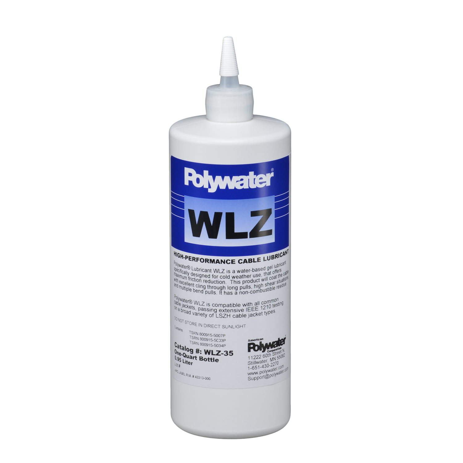 Product image for PWTR WLZ-35 Qt Bottle Winter Grade
