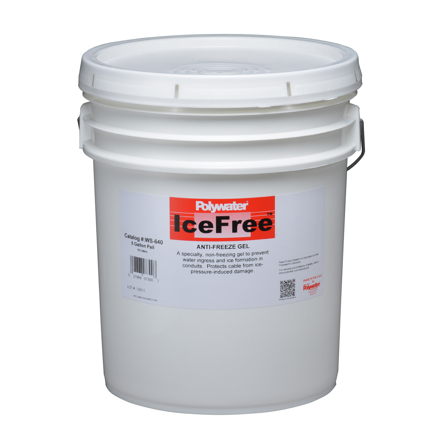 Product image for PWTR WS-640 5-Gal IceFree™ Antifree