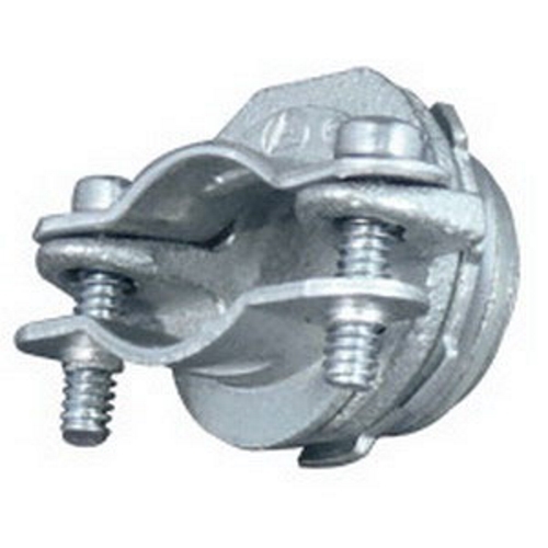 Conduit Connector, Size: 3/4 IN, Connection: Armored Cable X Flexible Metal Conduit, Conductor Range: 0.44 - 0.74 IN, Material: Malleable Iron, Height: 1.81 IN, Width: 0.66 IN, Thread Length: 0.44 IN, Standard: UL 514B, UL Listed: E23237, C