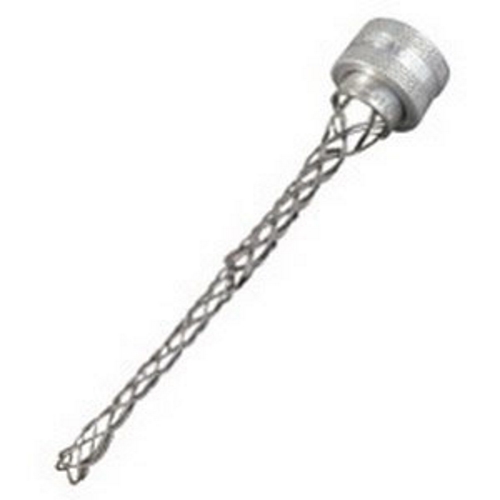 Wire Mesh Strain Relief Cord Grip, Hub Size: 3/4 IN, 1 IN, Material: Stainless Steel Wire Mesh, Copperfree Aluminum Cap, Dimensions: 8.38 IN Length X 1.38 IN Width, Enclosure: NEMA 3R, Connection: Female Threaded X Mesh, Standard: UL 514B