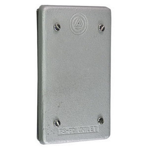 OUTLET BOX COVER NEMA 3R BLANK 1 GANG CA