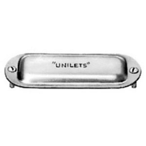 Form 35 UNILETS Blank Cover With Screw, Hub Size: 2 IN, Form: 35, Mounting: Screw-In, Material: Stamped Steel, Finish: Zinc Electroplate, Standard: UL 514A, UL 514B, UL File Number E2527, CSA C22.2 No. 18.3, CSA 065183, NEMA FB-1, For Form 3