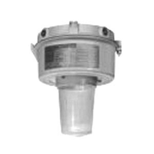 Appleton Mercmaster III 400 KP Series HID Luminaire Without Guard, Fixture Type: Ceiling Mount, Lamp Type: 250 WTT 23000 LM Mogul Pulse Start Metal Halide, Lamp Wattage: 250 WTT, Voltage Rating: 120/208/240/277 V, Number Of Lamps: 1, Material: Copperfree Cast Aluminum (Less Than 4/10 Of 1 PCT) Mounting Hoods, Ballast Bodies, Stainless Steel Hardware And Latch Assemblies, Fixture Wattage: 291 WTT, Amperage Rating: 0.85 AMP Starting, 1.1 AMP Operating At 277 V, Length: 13.62 IN, Width: 13.62 IN, Housing Finish: Epoxy Powder Coat, Housing Material: Copperfree Cast Aluminum (Less Than 4/10 Of 1 PCT), Ambient Temperature Range: 55 DEG C, Temperature Range: 90 DEG C Supply Wire, Lens Material: Heat-Resistant Prismatic Glass Globe, Ballast Type: Constant Wattage Autotransformer (C.W.A), Ballast Quantity: 1, Number Of Hubs: 5, Hub Size: 1 IN NPT, Frequency Rating: 60 HZ, Enclosure: NEMA 4X, IP66, Standard: Class I, Division 2, Groups A, B, C, D, Class I, Zone 2, AEx nA nR IIC (Z2),Class I, Zone 2, Ex nR IIC (Z) - CSA Certified, Class I, Zone 2, AEx nR IIC (ZB), Class II, Division 1 And 2, Groups E, F, G, Class III, Simultaneous Exposure (Class I, Division 2/Class II, Division 1), UL Listed: E10444, 1598, 1598A, 844, 60079-0, 60079-15, For Use In Marine And Wet Locations, Areas Where Flammable Gases And Vapors Or Combustible Dusts Are Present Under Conditions Defined By The National Electrical Code , Non-Hazardous Locations Where Severe Weather Conditions, Excessive Moisture, Dirt, Dust Or Corrosive Atmospheres Are Encountered, Pulp And Paper Mills, Processing Plants, Chemical Plants, Oil Refineries, Foundries, Manufacturing Plants, Storage Areas, Marine Applications