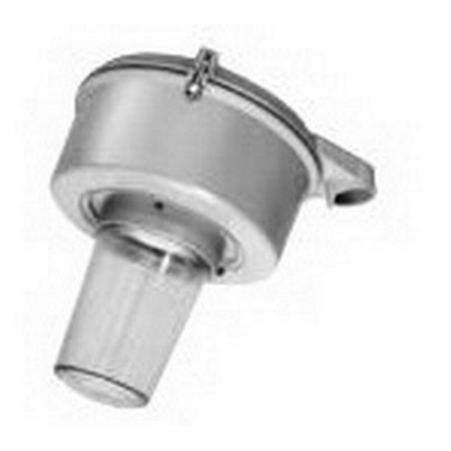 Appleton Mercmaster III 250 KP Series HID Luminaire Without Guard, Fixture Type: 25 DEG Stanchion, Lamp Type: 70 WTT 6400 LM Mogul High Pressure Sodium, Lamp Wattage: 70 WTT, Voltage Rating: 120/208/240/277 V, Number Of Lamps: 1, Material: Copperfree Cast Aluminum (Less Than 4/10 Of 1 PCT) Mounting Hoods, Ballast Bodies, Stainless Steel Hardware And Latch Assemblies, Fixture Wattage: 94 WTT, Amperage Rating: 0.35 AMP Starting, 0.36 AMP Operating At 277 V, Housing Finish: Epoxy Powder Coat, Housing Material: Copperfree Cast Aluminum (Less Than 4/10 Of 1 PCT), Ambient Temperature Range: 65 DEG C, Temperature Range: 90 DEG C Supply Wire, Lens Material: Heat-Resistant Prismatic Glass Globe, Ballast Type: High Reactance High Power Factor Autotransformer (HX-HPF), Ballast Quantity: 1, Number Of Hubs: 1, Hub Size: 1-1/4 IN NPT, Frequency Rating: 60 HZ, Enclosure: NEMA 4X, IP66, Standard: Class I, Division 2, Groups A, B, C, D, Class I, Zone 2, AEx nA nR IIC (Z2), Class I, Zone 2,Ex nR IIC (Z)- CSA Certified, Class I, Zone 2, AEx nR IIC (ZB), Class II, Division 1 And 2, Groups E, F, G, Class III, Simultaneous Exposure (Class I, Division 2/Class II, Division 1), UL Listed: E10444, 1598, 1598A, 844, 60079-0, 60079-15, For Use In Marine And Wet Locations, Areas Where Flammable Gases And Vapors Or Combustible Dusts Are Present Under Conditions Defined By The National Electrical Code , Non-Hazardous Locations Where Severe Weather Conditions, Excessive Moisture, Dirt, Dust Or Corrosive Atmospheres Are Encountered, Pulp And Paper Mills, Processing Plants, Chemical Plants, Oil Refineries, Foundries, Manufacturing Plants, Storage Areas, Marine Applications