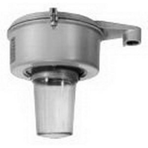 Appleton Mercmaster III 250 KP Series HID Luminaire With Guard, Fixture Type: 90 DEG Stanchion, Lamp Type: 70 WTT 6400 LM Mogul High Pressure Sodium, Lamp Wattage: 70 WTT, Voltage Rating: 120/208/240/277 V, Number Of Lamps: 1, Material: Copperfree Cast Aluminum (Less Than 4/10 Of 1 PCT) Mounting Hoods, Ballast Bodies And Guards, Stainless Steel Hardware And Latch Assemblies, Fixture Wattage: 94 WTT, Amperage Rating: 0.35 AMP Starting, 0.36 AMP Operating At 277 V, Width: 17.23 IN, Housing Finish: Epoxy Powder Coat, Housing Material: Copperfree Cast Aluminum (Less Than 4/10 Of 1 PCT), Ambient Temperature Range: 65 DEG C, Temperature Range: 90 DEG C Supply Wire, Lens Material: Heat-Resistant Prismatic Glass Globe, Ballast Type: High Reactance High Power Factor Autotransformer (HX-HPF), Ballast Quantity: 1, Number Of Hubs: 1, Hub Size: 1-1/2 IN NPT, Frequency Rating: 60 HZ, Enclosure: NEMA 4X, IP66, Standard: Class I, Division 2, Groups A, B, C, D, Class I, Zone 2, AEx nA nRIIC (Z2), ClassI, Zone 2, Ex nR IIC (Z) - CSA Certified, Class I, Zone 2, AEx nR IIC (ZB), Class II, Division 1 And 2, Groups E, F, G, Class III, Simultaneous Exposure (Class I, Division 2/Class II, Division 1), UL Listed: E10444, 1598, 1598A, 844, 60079-0, 60079-15, For Use In Marine And Wet Locations, Areas Where Flammable Gases And Vapors Or Combustible Dusts Are Present Under Conditions Defined By The National Electrical Code , Non-Hazardous Locations Where Severe Weather Conditions, Excessive Moisture, Dirt, Dust Or Corrosive Atmospheres Are Encountered, Pulp And Paper Mills, Processing Plants, Chemical Plants, Oil Refineries, Foundries, Manufacturing Plants, Storage Areas, Marine Applications