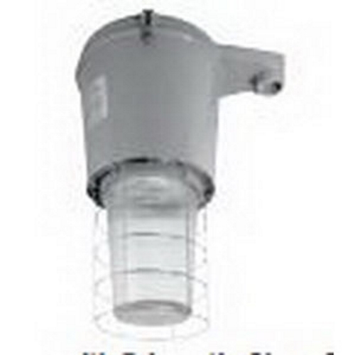 Appleton Mercmaster III 400 KP Series HID Luminaire With Globe Guard, Fixture Type: 90 DEG Stanchion, Lamp Type: 250 WTT Mogul High Pressure Sodium, Lamp Wattage: 250 WTT, Voltage Rating: 120/208/240/277 V, Number Of Lamps: 1, Material: Cast Copperfree (Less Than 4/10 Of 1 PCT Copper) Aluminum Mounting Hoods, Ballast Bodies, Stainless Steel Guards, Hardware And Latch Assemblies, Fixture Wattage: 295 WTT, Amperage Rating: 0.85 AMP Starting, 1.1 AMP Operating At 277 V, Width: 17.23 IN, Housing Finish: Epoxy Powder Coat, Housing Material: Cast Copperfree (Less Than 4/10 Of 1 PCT Copper) Aluminum, Ambient Temperature Range: 65 DEG C, Temperature Range: 125 DEG C Supply Wire, Lens Material: Heat And Impact Resistant Internally Fluted Glass Globe, Ballast Type: Constant Wattage Autotransformer (C.W.A), Ballast Quantity: 1, Number Of Hubs: 1, Hub Size: 1-1/4 IN NPT, Frequency Rating: 60 HZ, Enclosure: NEMA 4X, IP66, Standard: Class I, Division 2, Groups A, B, C, D, Class I, Zone2, AEx nA nR IIC (Z2), Class I, Zone 2, Ex nR IIC (Z) - CSA Certified, Class I, Zone 2, AEx nR IIC (ZB), Class II, Division 1 And 2, Groups E, F, G, Class III, Simultaneous Exposure (Class I, Division 2/Class II, Division 1), UL Listed: E10444, 1598, 1598A, 844, 60079-0, 60079-15, For Use In Marine And Wet Locations, Areas Where Flammable Gases And Vapors Or Combustible Dusts Are Present Under Conditions Defined By The National Electrical Code , Non-Hazardous Locations Where Severe Weather Conditions, Excessive Moisture, Dirt, Dust Or Corrosive Atmospheres Are Encountered, Pulp And Paper Mills, Processing Plants, Chemical Plants, Oil Refineries, Foundries, Manufacturing Plants, Storage Areas, Waste And Sewage Treatment