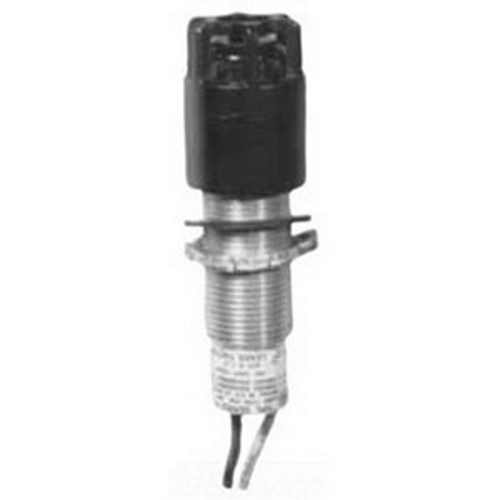 Intraground Factory Sealed LED Pilot Light With Jewel And Guard, Wattage: 6 WTT, Voltage Rating: 120 VAC, Color: Amber LED, Clear Jewel, Base: Candelabra, Length: 18 IN, Standard: Class I, Division 1 And 2, Groups C, D, NEMA 3R, 4X, 7CD,