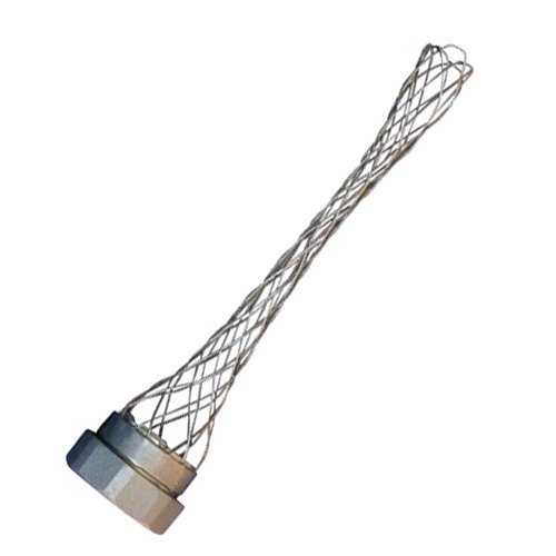 Wire Mesh Strain Relief, Trade Size: 1-1/4 IN, Material: Stainless Steel, Finish: Stainless Steel, Connection: Female Threaded X Mesh, Standard: CSA Number C22.2 18.3, CSA 065178, NEMA FB-1, For Liquidtight Flexible Metal Conduit