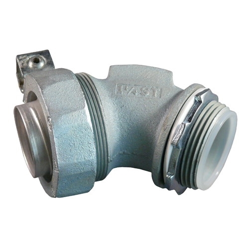2 ST CONN 45DEG GROUND LUG CAP