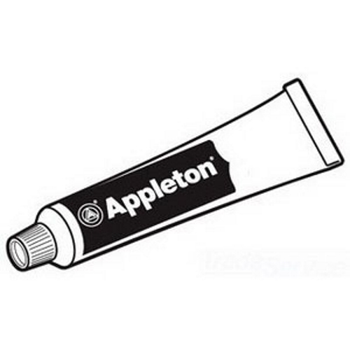 Appleton Non Conductive Thread/Joint Lubricant, Color: White, Size: 4 OZ, Temperature Range: 18 - 121 DEG C, Specific Gravity: 2.9 - 3.3, Container: Tube, Standard: UL 886, CSA 22.2 Number 30, UL Listed For Class I, Division 1 And 2, Groups C, D, Cl