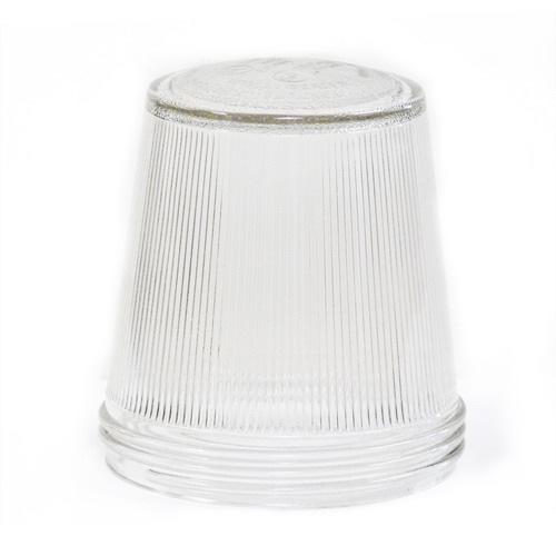 Stylmaster UNILETS Heat-Resistant Globe, Lamp Type: 60 - 200 WTT A23 Medium Incandescent, Fixture Wattage: 60 - 200 WTT, Material: Prismatic Glass, Color: Clear, Finish: Natural, Enclosure: NEMA 4X, Standard: NEC: Class I, Division 2, Gro