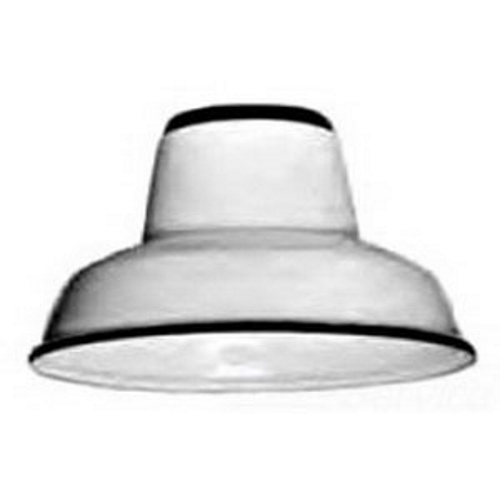 Appleton UNILETS Standard Dome Reflector, Voltage Rating: 150 V, Material: Porcelain, Temperature Rating: 125 DEG C Supply Wire, Diameter: 12 IN, Height: 6.19 IN, Standard: NEC: Class I, Division 2, Groups A, B, C, D, CSA Certified: Class I, Division 2, Groups A, B, C, D, Class II, Divisions 1 And 2, Groups E, F, G, Class III, UL 1598, UL 844, UL E10444, C22.2 No. 250, C22.2 No. 137, CSA 025428, For V-51 Series 60-150 WTT A21 Incandescent Luminaires