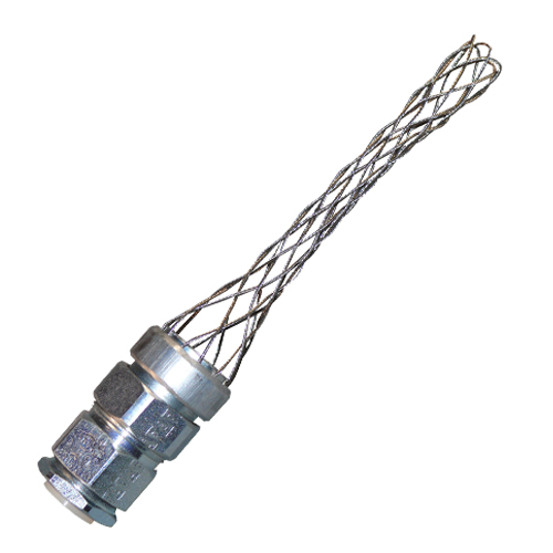 Liquidtight Flexible Conduit Connector and Wire Mesh, Trade Size 1 Inch, Connector Type Straight, Connector Material Zinc Electroplated Steel, Throat Type Insulated, Mesh Material Stainless Steel, Standard Package 20, Approval UL 514B, CSA C22.2, Use...