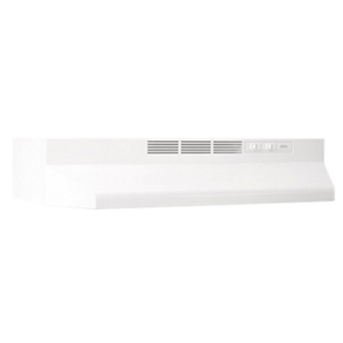 White Non-ducted Range Hood