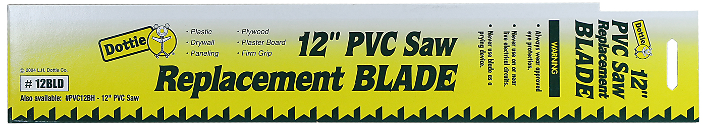 Replacement Blade, 12 in. length, Bi-Metal material