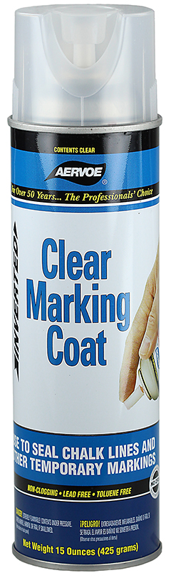 Clear Coat Marking Paint, Clear, 20 oz. Aerosol