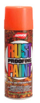 Rust Proof Paint, Solvent base type, Safety Green, 15 min. dry time, Aerosol Can, 12 oz. net weight, 16 oz. Size