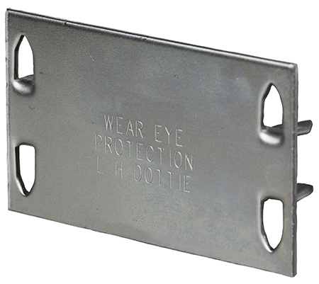 Wire Protector Safety Nail Plate for Studs 1-1/2" x 2-1/2" by Thomas Betts 