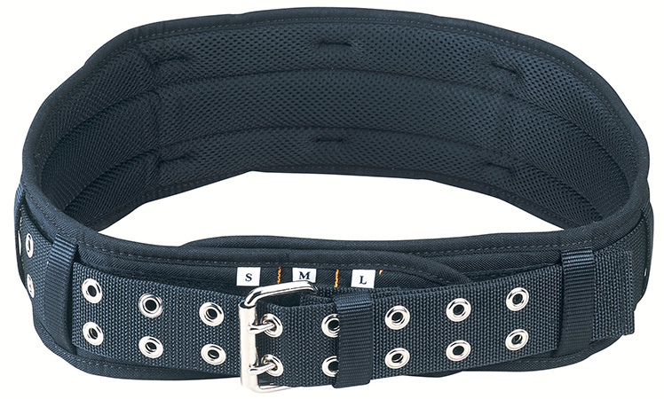 CLC, Padded Belt, 5 in. width, fits belts up to 29 to 46 in., Removable carrier type, Metal (Roller Buckle), Foam (Padding) material