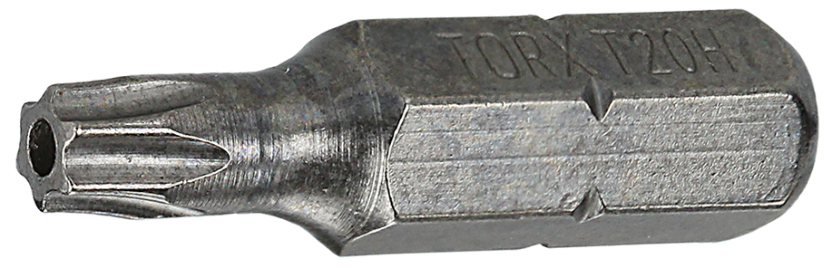 Insert Bit, T20 tip size, Star Pin tip type, 1 in. overall length, Hex shank shape, 1/4 in. shank size, #8F screw size