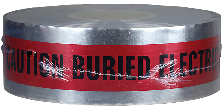 Product image for LH Dottie DU01 3 Inch x 1000 Foot 5 Mil Red Detectable Tape