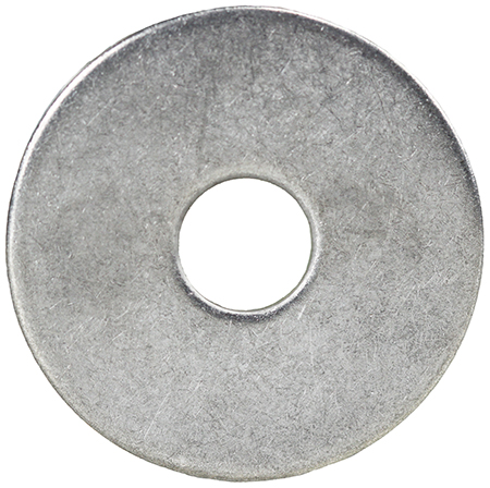 Fender Washer, Stainless Steel material, 1/4 in. inside diameter, 1 in. outside diameter