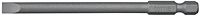 Power Bit, #2 tip size, Slotted tip type, 2 in. overall length, Hex shank shape, #8-10 screw size