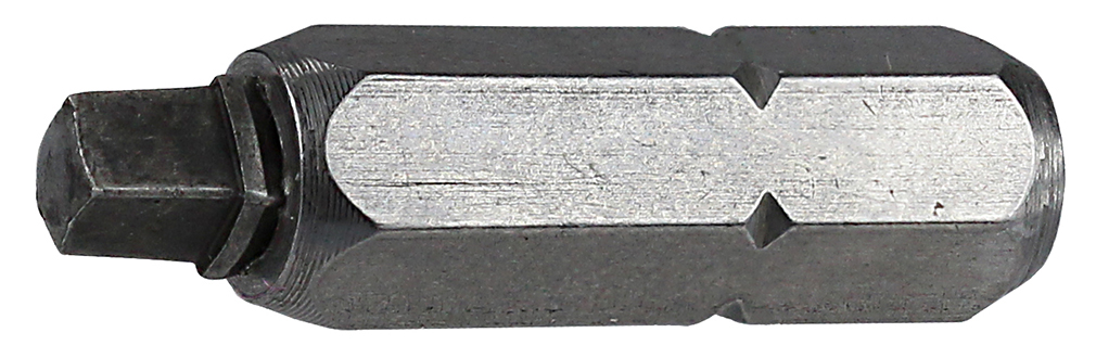 Power Bit, #3 tip size, Square tip type, 6 in. overall length, Hex shank shape, #12-14 screw size