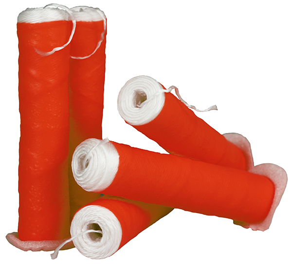 Line Package, 1/2 in. x 75 ft. cable size, Nylon material, 17 lb. tensile strength, Red