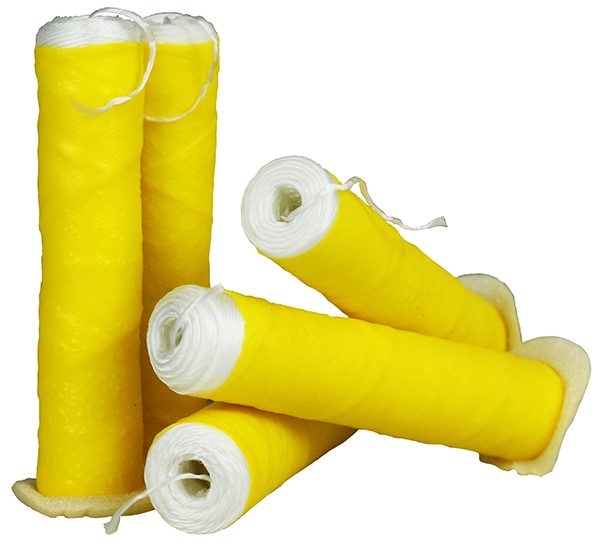 Line Package, 3/4 in. x 300 ft. cable size, Nylon material, 17 lb. tensile strength, Yellow
