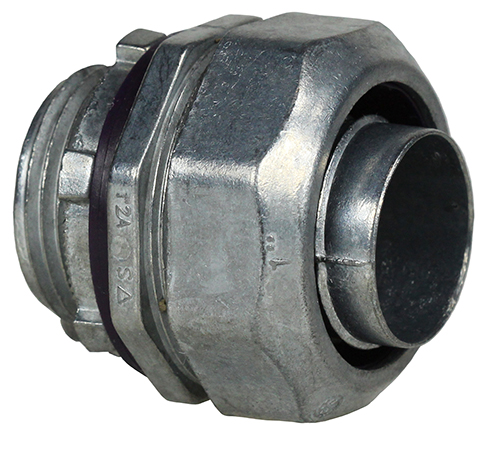 Straight, 2 in. Size, Threaded connection, Die Cast Zinc material