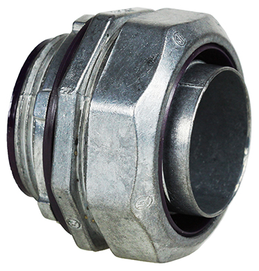 Straight Insulated, 1 in. Size, Threaded connection, Die Cast Zinc material