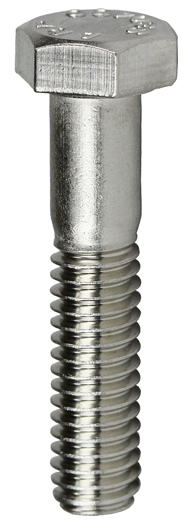 Cap Screw, 18-8 Stainless Steel material, Hex head type, 3/4 in. length, 3/8 x 3/4 in. Size, 3/8-16 in. thread size, 9/16 in. head width