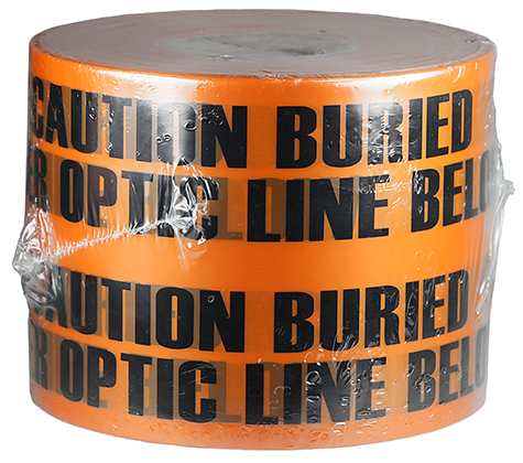 Product image for LH Dottie UT47D 6 Inch x 1000 Foot 4 Mil Orange Underground Tape