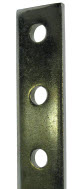 Flat Plate Fitting, 3 holes, Steel material