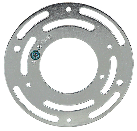 Spider Plate, Steel material, Universal mounting, 3-1/4 to 4 in. Size, Spider plate type