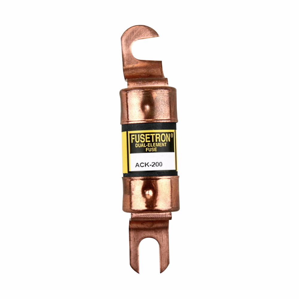 Bussmann Series ACK-200 200 Amp 72 VDC Dual Element Stud Mounting Fuse  Codale Electric Supply