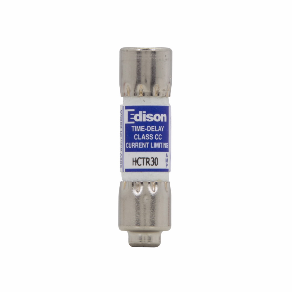 Eaton Edison HCTR fuse, Non-indicating, 600V, 30A, 10 kAIC, Non Indicating