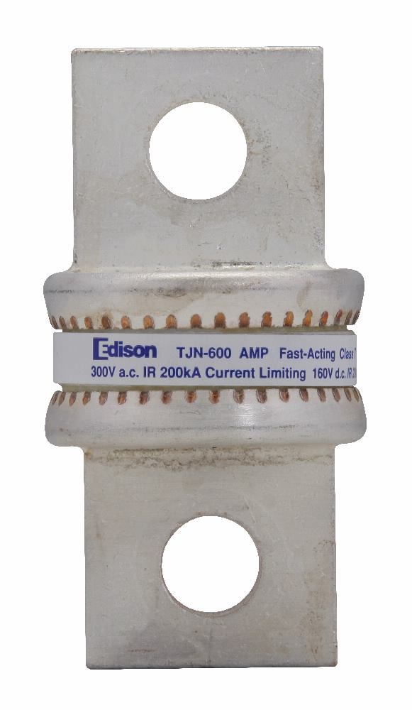 Eaton Edison TJN fuse, 160 Vdc, 600A, 20 kAIC, Non Indicating