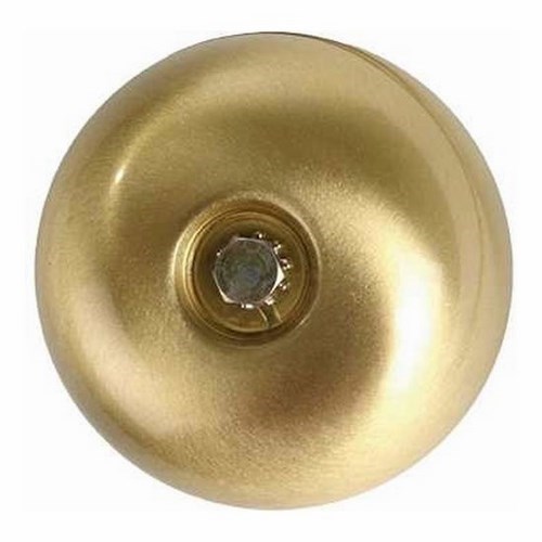 General purpose 2 1/2 inch solid brass bell.